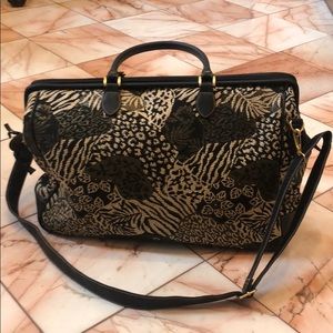 Duffle Bag Gold and Black